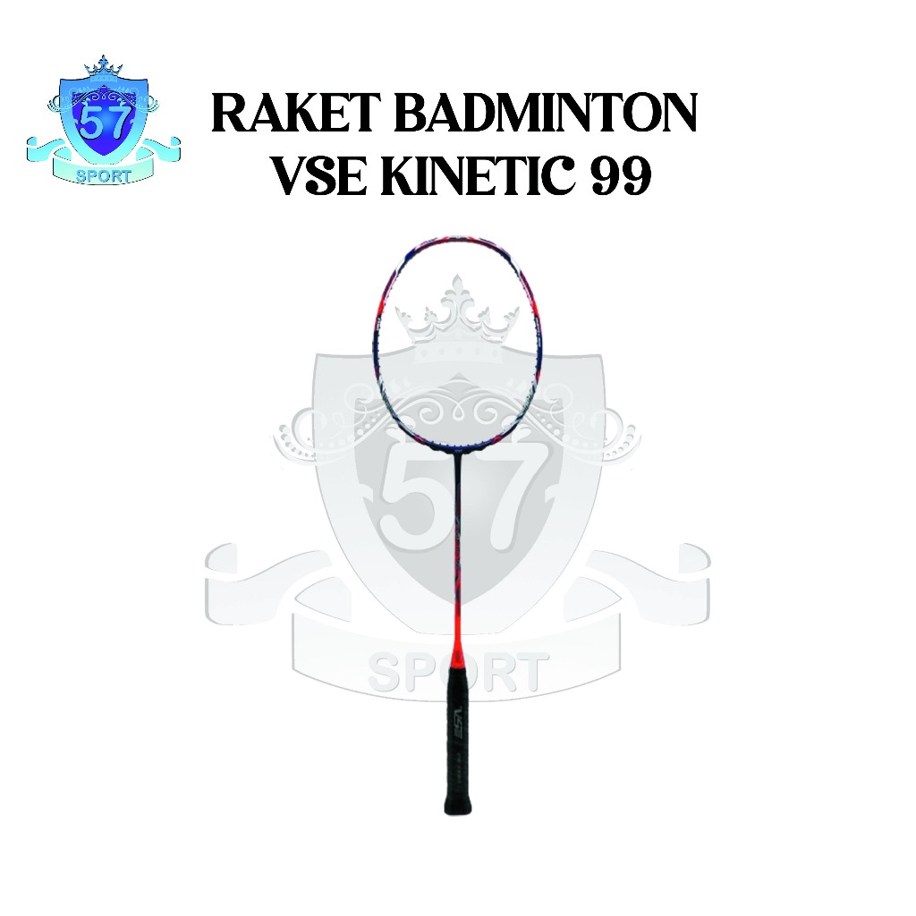 Raket Badminton VSE Kinetic 99 Bonus Grip Handuk
