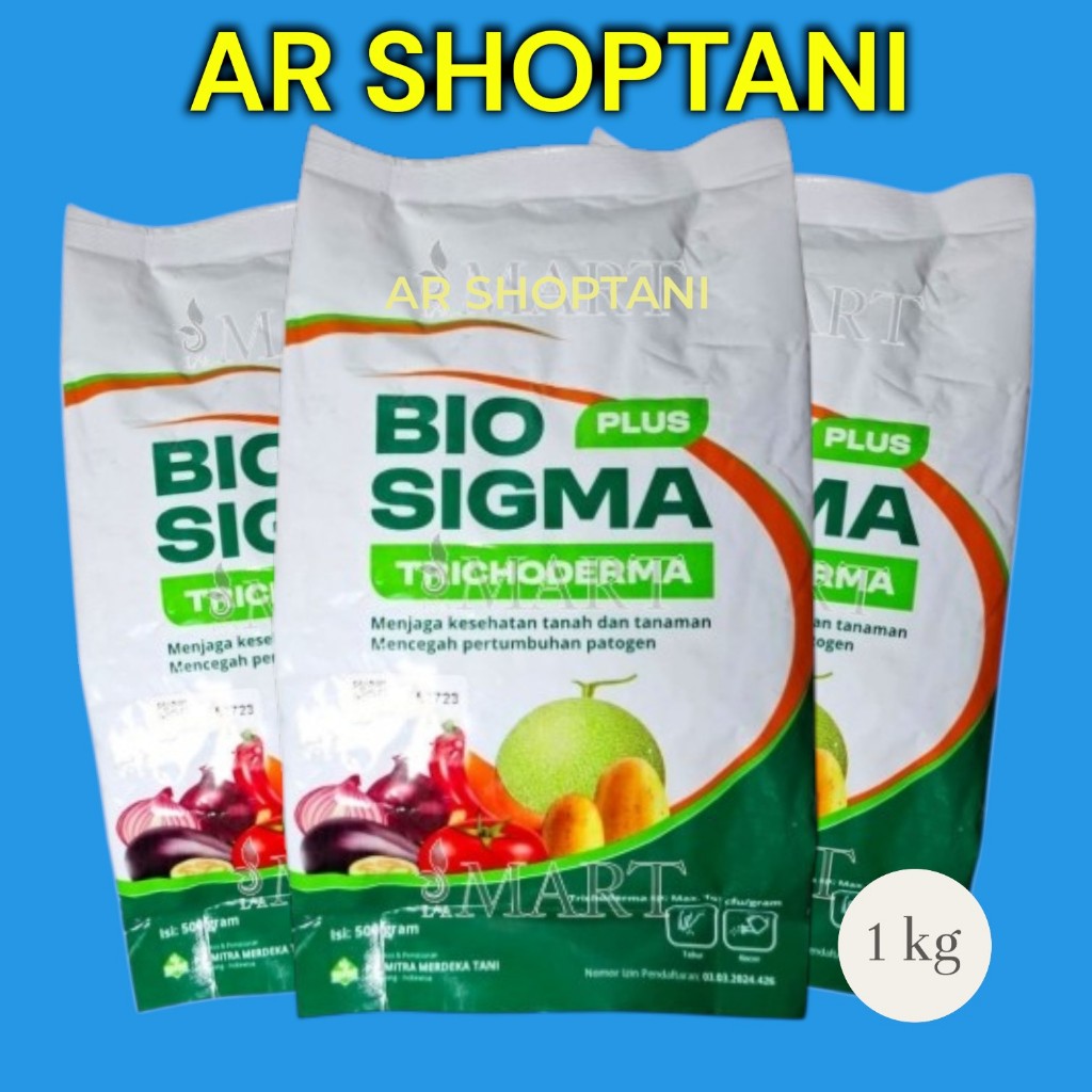 biosigma plus trichoderma 1kg pupuk bio sigma trichoderma