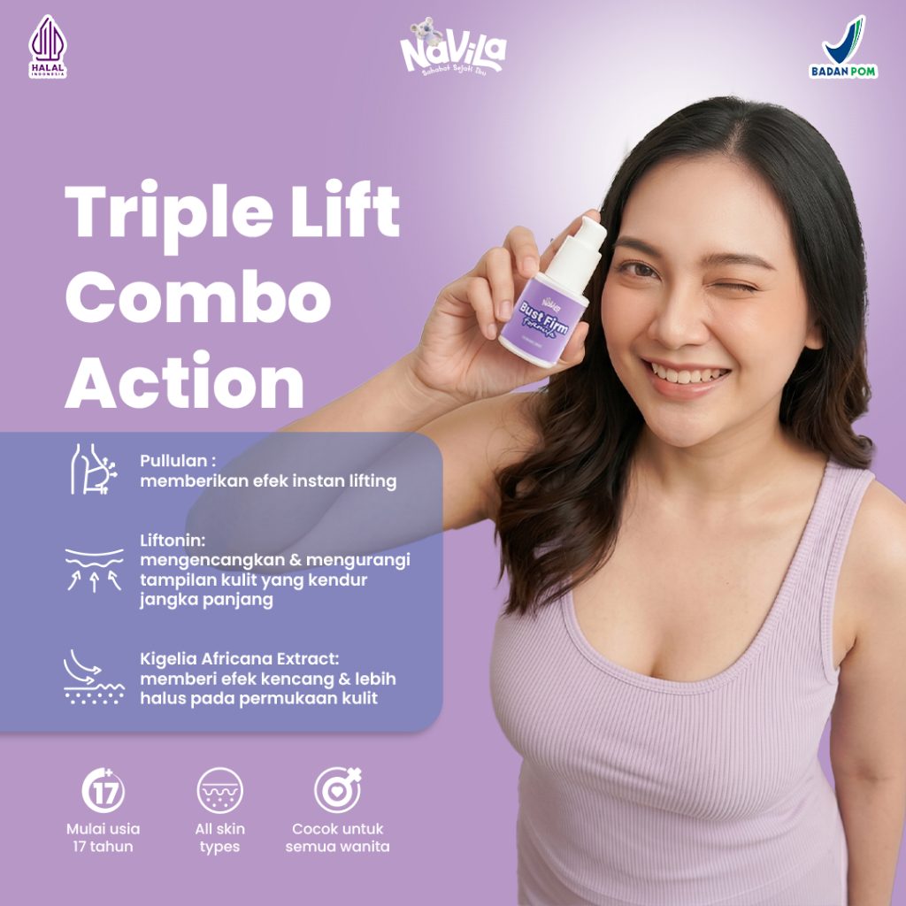 (PRIVASI) Serum Pengencang Payudara BPOM Untuk Payudarah Kendur Bust Firming Serum Lebih Kencang & L