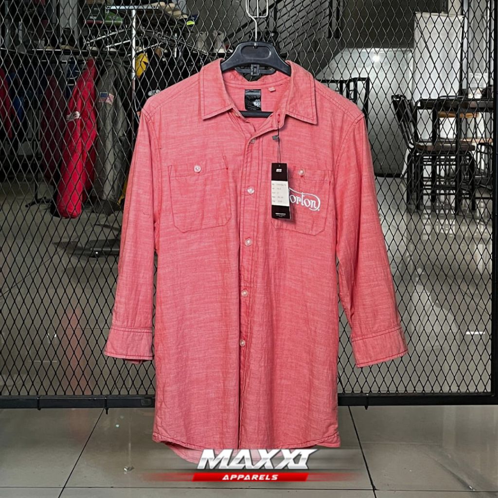 Kemeja Pria | kemeja Norton Birmingham | Soft Pink