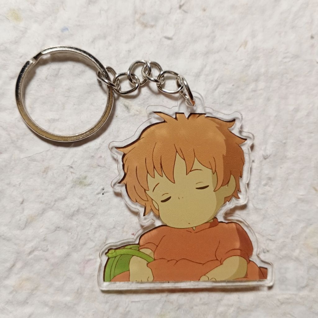 ganci Ponyo keychain gantungan kunci Ponyo