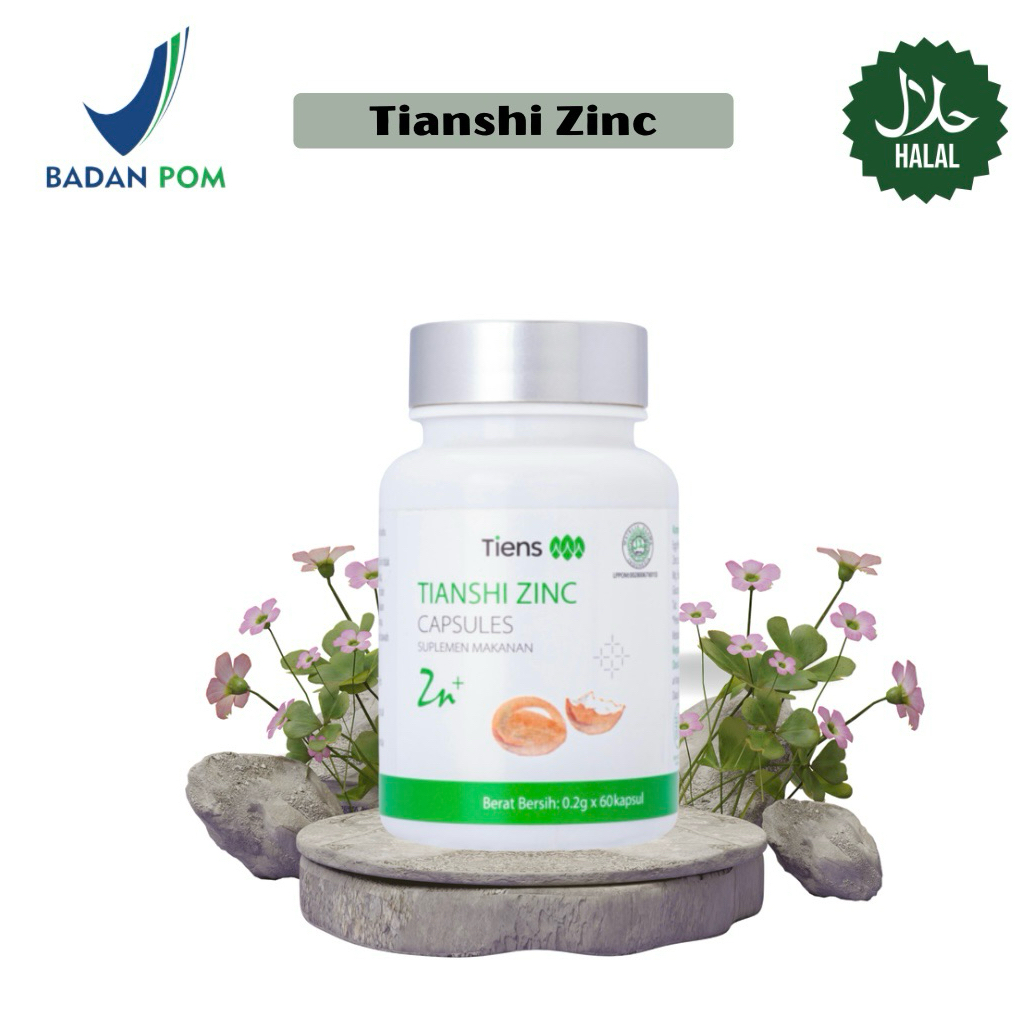 ZINC TIENS Suplemen Penambah Nafsu Makan Anak/Remaja Suplemen Penggemuk Badan