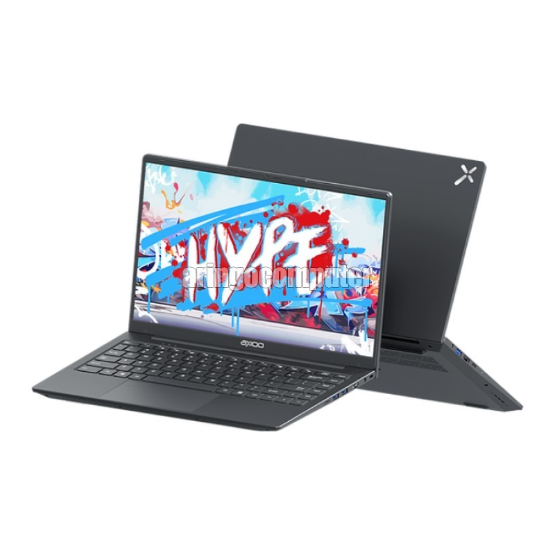 Laptop Axioo HYPE 7 AMD X7-2 RYZEN 7 5825U 16GB -SSD 512GB -FHD 14" -DOS -GREY