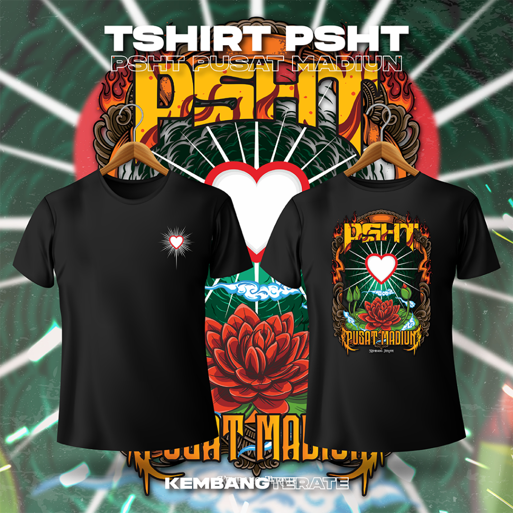 KAOS PSHT PUSAT MADIUN KAOS PSHT DISTRO - KEMBANGTERATE