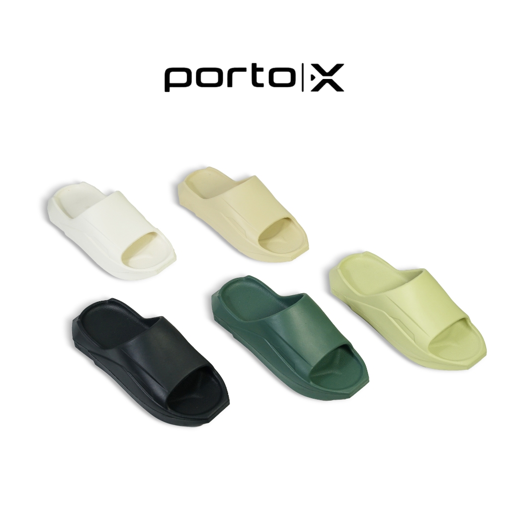 Porto X Ludwig Slides Premium | Sandal Recovery Empuk, Arch Support, Anti Slip