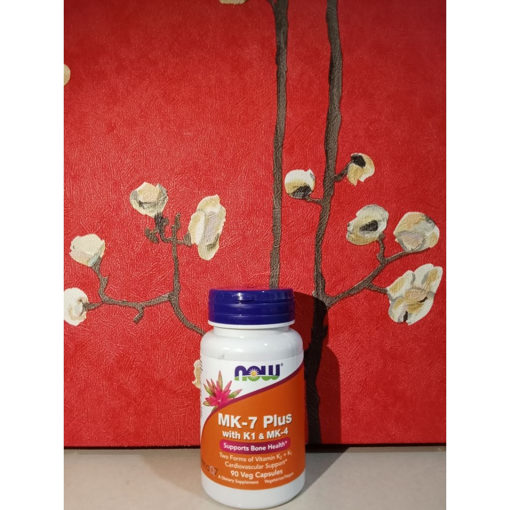 Now Vitamin MK7 Plus K1 K2 MK4 90 kapsul