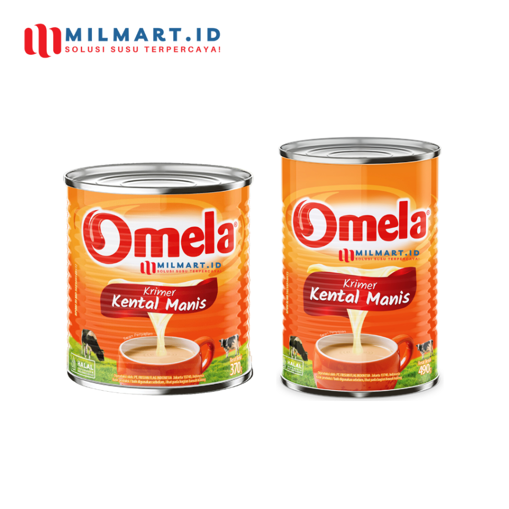 Susu Kental Manis Omela 370g & 490g