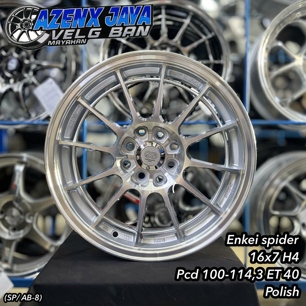 velg mobil enkei spider R16