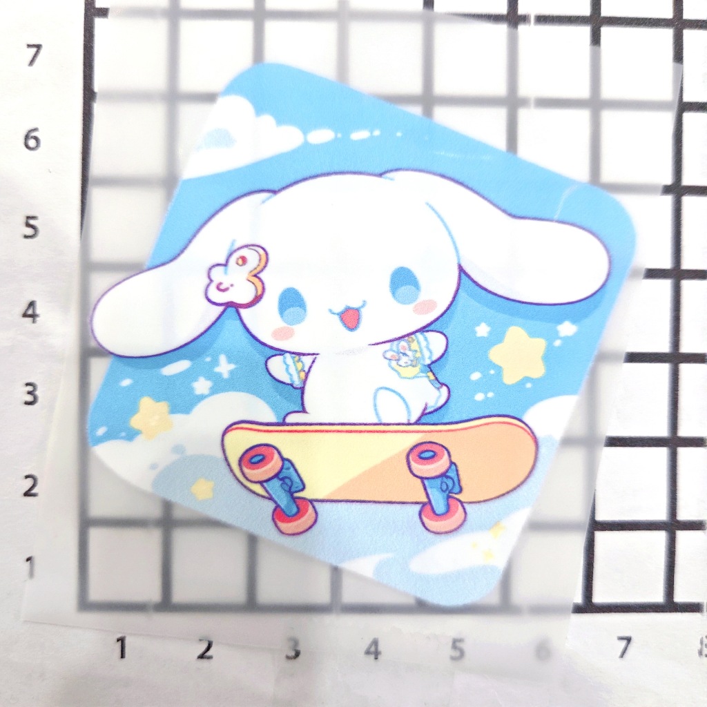 STICKER SABLON - LOGO - SETRIKA TSHIRT/KAOS/KAIN - CINNAMOROLL