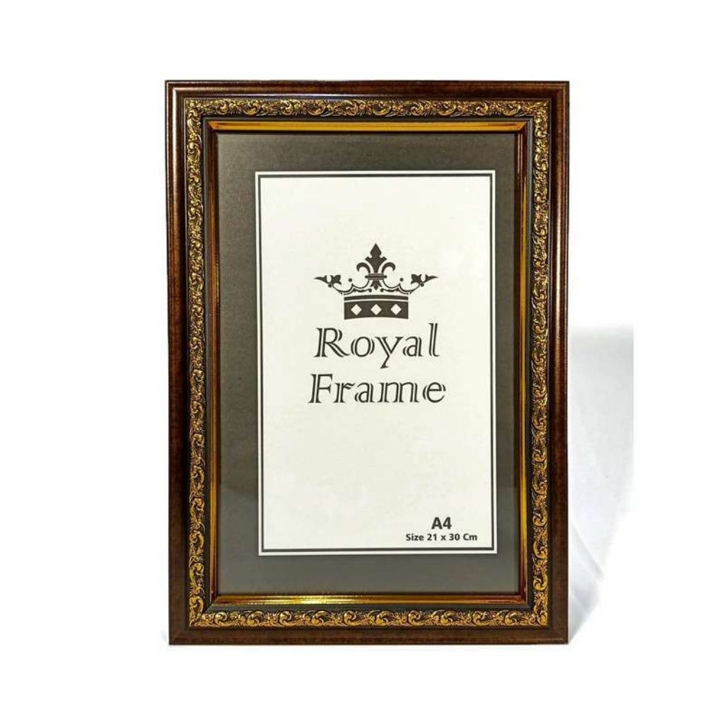 figura A4 21x30/HVS motif coklat gold