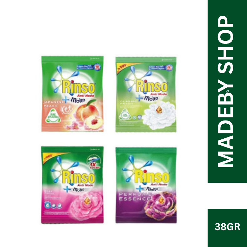 Rinso Sachet Bubuk Renceng 38 Gram