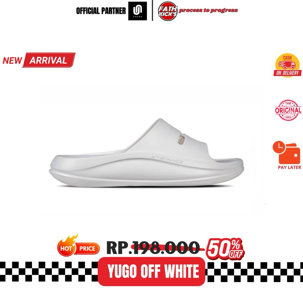 Sandal UNERD YUGO Original | Sandal & Slides Pria Wanita - Sandal Empuk Nyaman untuk Jalan Santai & 