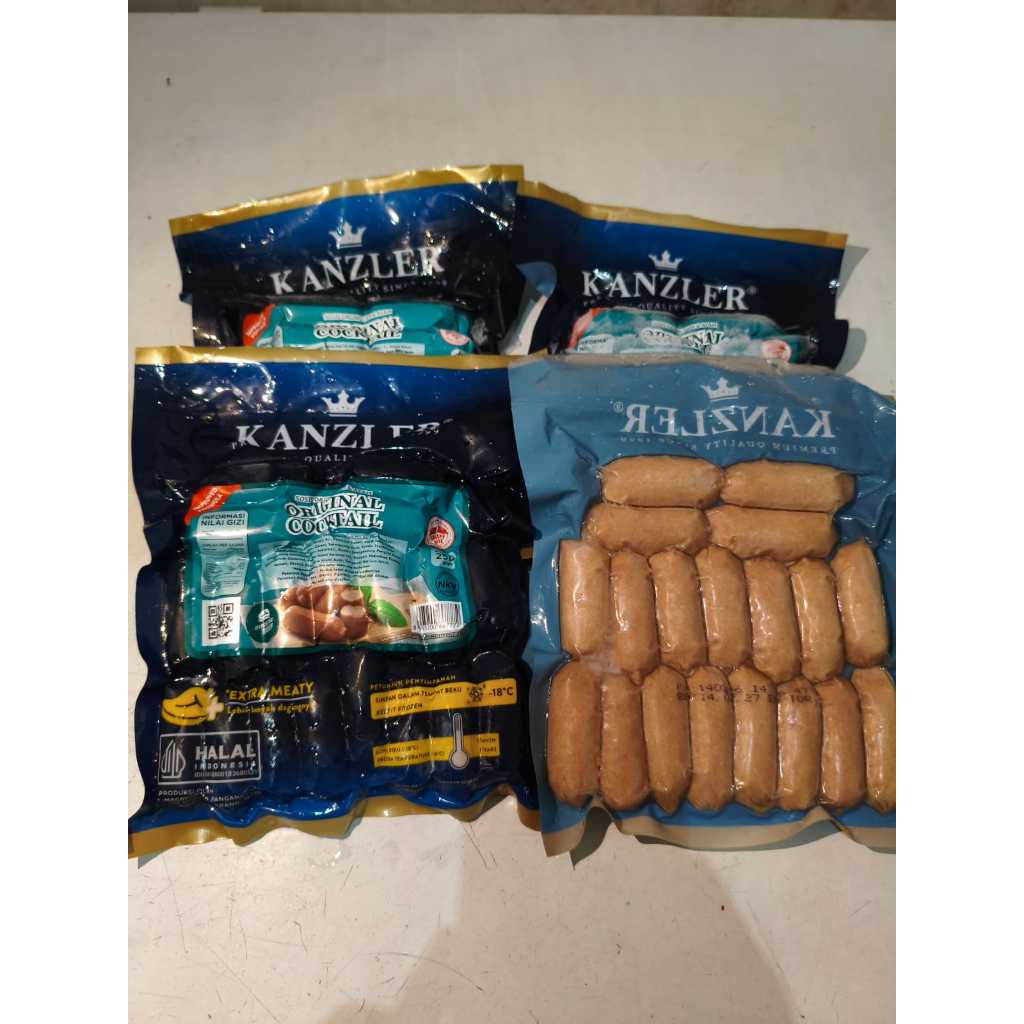 Sosis Kanzler Beef cocktail 250gr/ sosis kanzler mini 250gr/ Kanzler beef cocktail 250gr/ sosis kanz