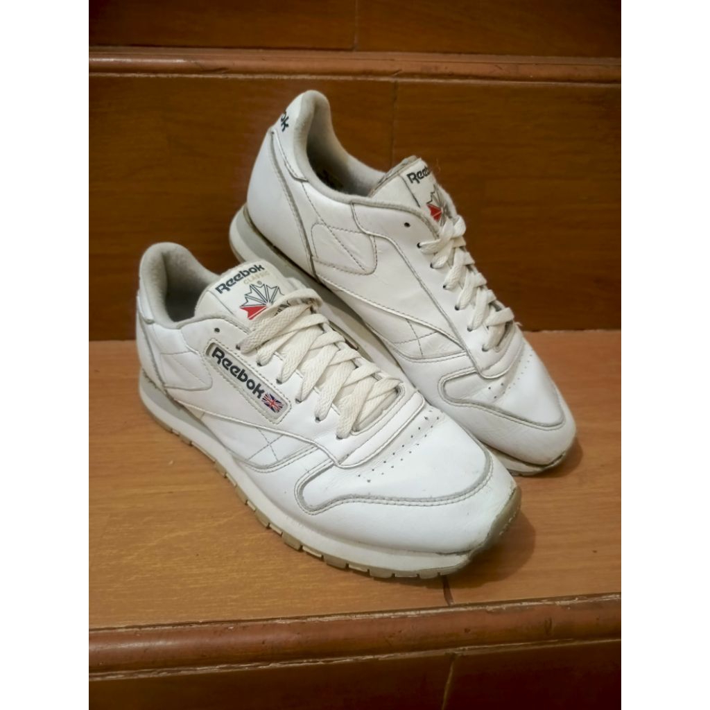 sepatu bekas reebok classic leather size 40