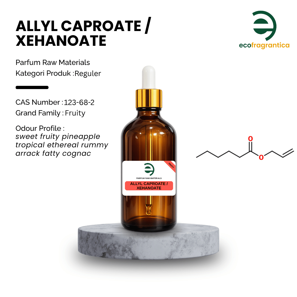Ecofragrantica - Allyl Caproate / Xehanoate - Aromachemical