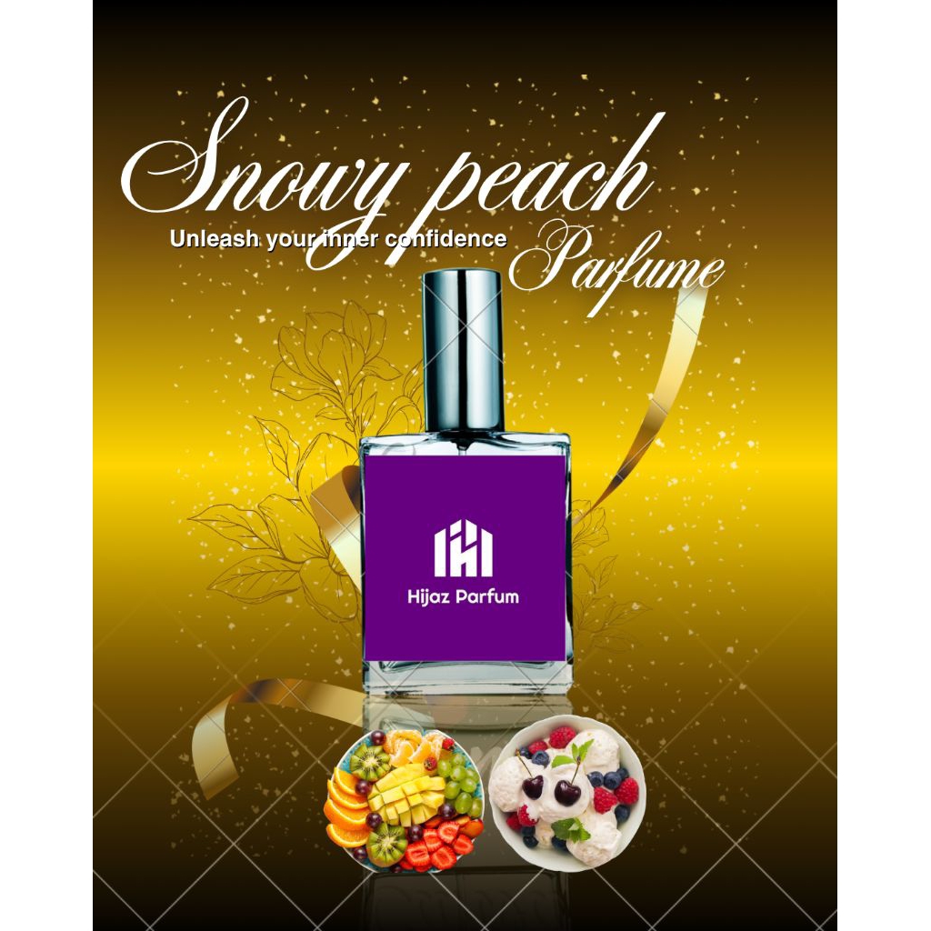SNOWY PEACH BERRY by hijaz parfum
