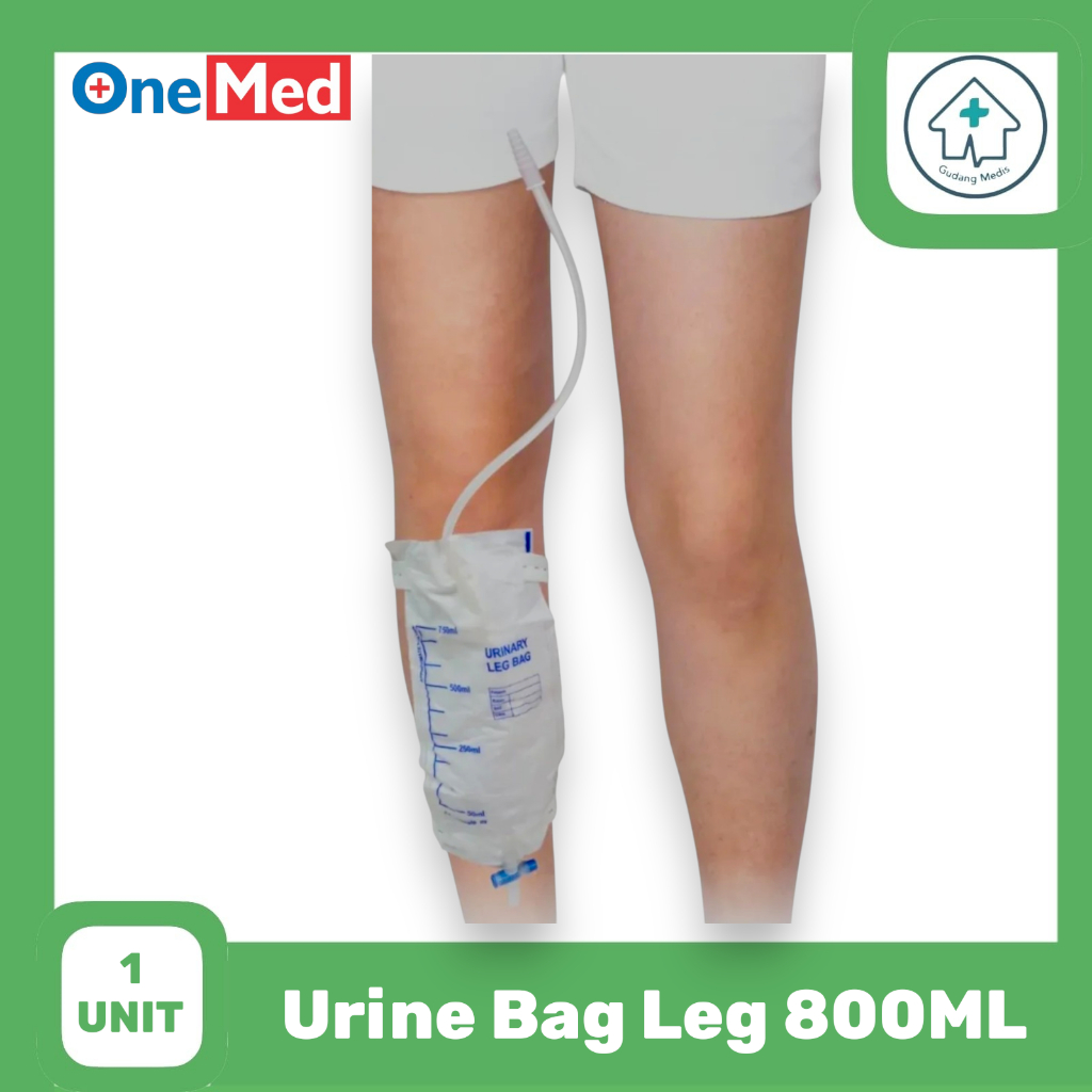 Urine Bag Leg 800cc Urine Bag Paha  Kantong Urine Sterile   Urine Bag Leg Onemed Kantong Urine Paha