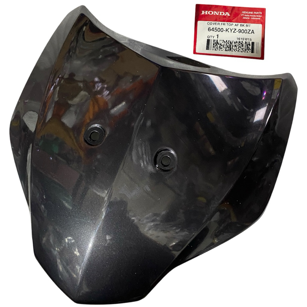 64500-KYZ-900 tameng dada depan panel dasi supra x helm in helmin KYZ original ahm abu ori 64500kyz9