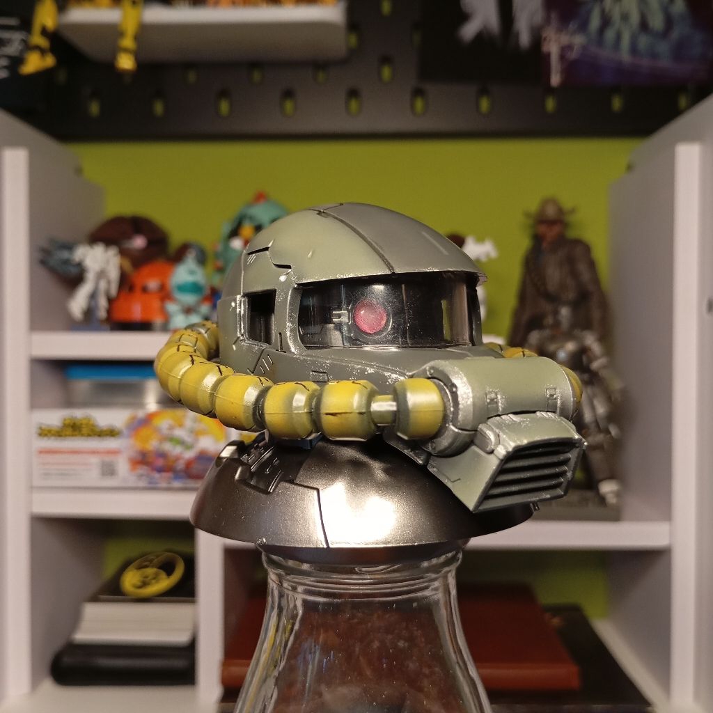 Gachapon Zaku/Apsaras Head custom