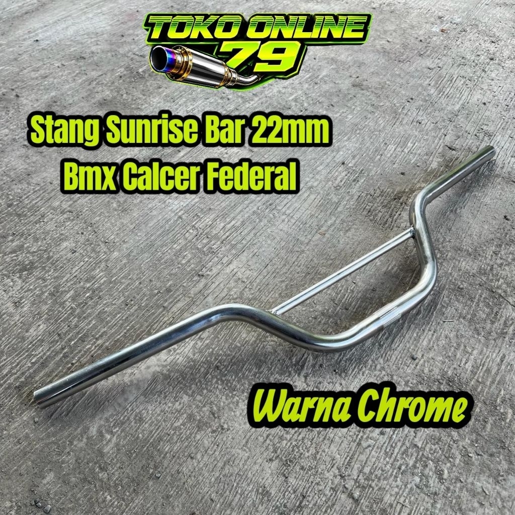 Stang Sepeda Sunrise Bar Handlebar Sunrise Bmx Mtb Federal Dll