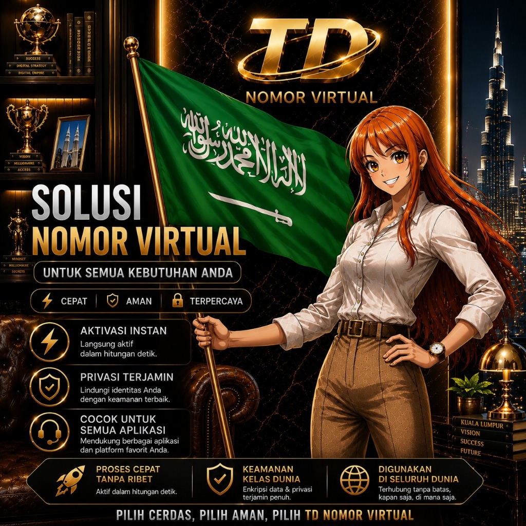 Nomor Luar Negeri Virtual Premium Arab