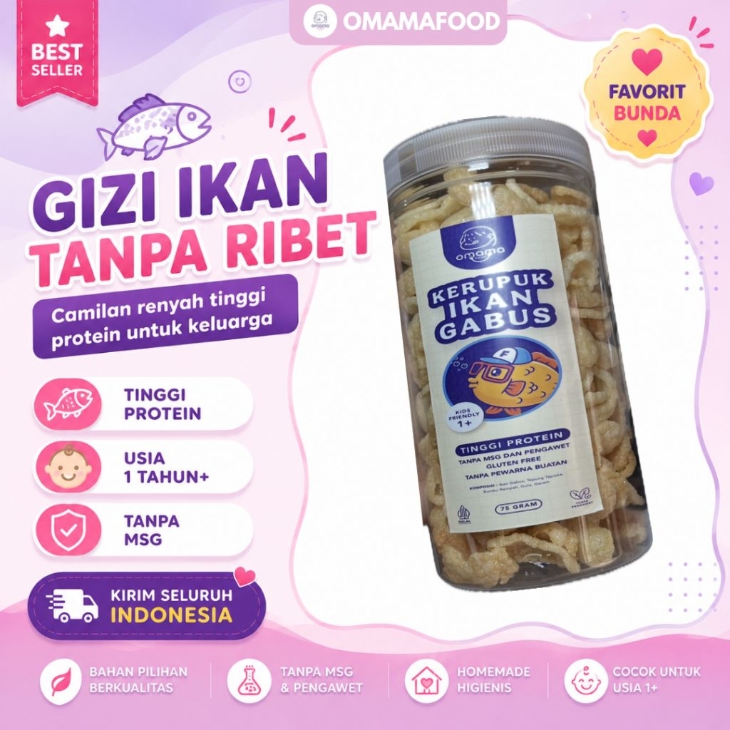 Kerupuk Ikan Gabus