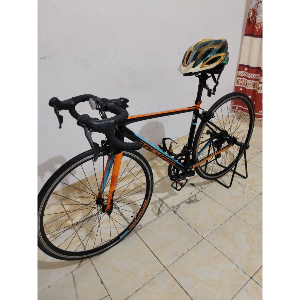Roadbike Polygon Stratos S2 2019 ban 700c Frame 48/S