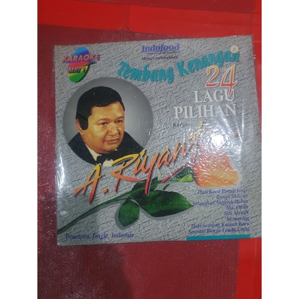 kaset LASER DISC KARAOKE A.RIYANTO