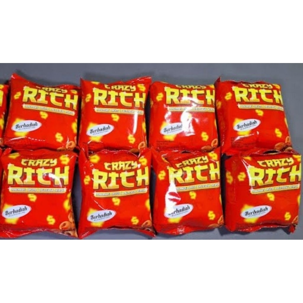 Ciki Crazy Rich Berhadiah 1Pack 10Pcs Ciki Crazy Rich