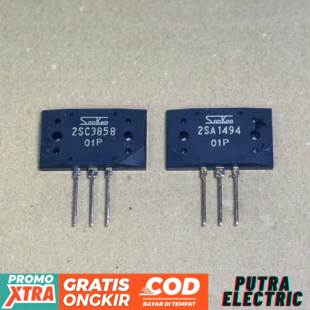 TR POWER SANKEN SA 1494 & SC 3858 SUPER ASLI ORIGINAL SET