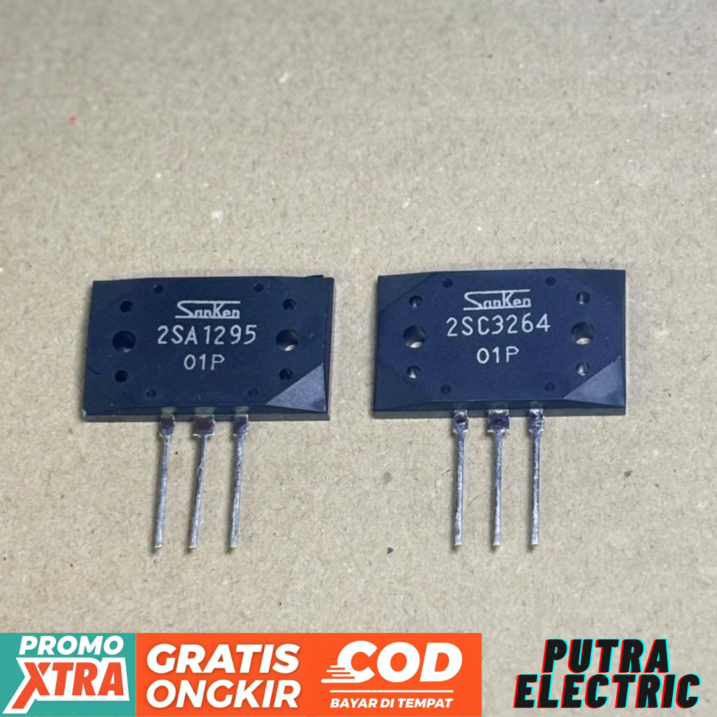 TR POWER SANKEN SA 1295 & SC 3264 SUPER ASLI ORIGINAL SET