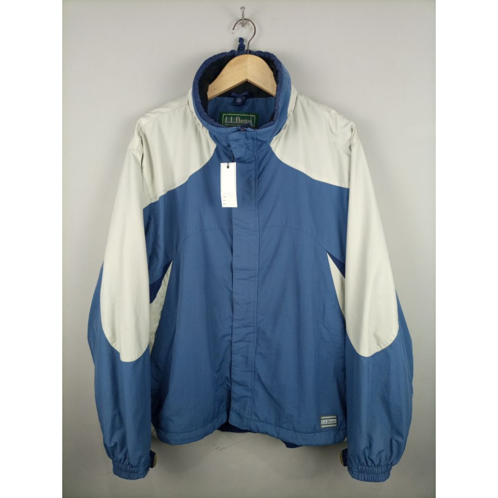 Jaket LL Bean Outdoor Original_Color Block Mulus_Size Masuk XL