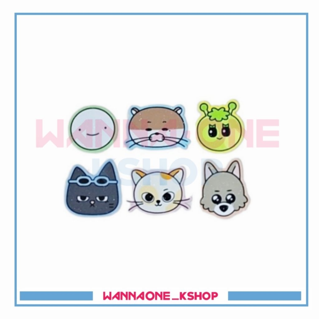 sticker glitter set boynextdoor stiker