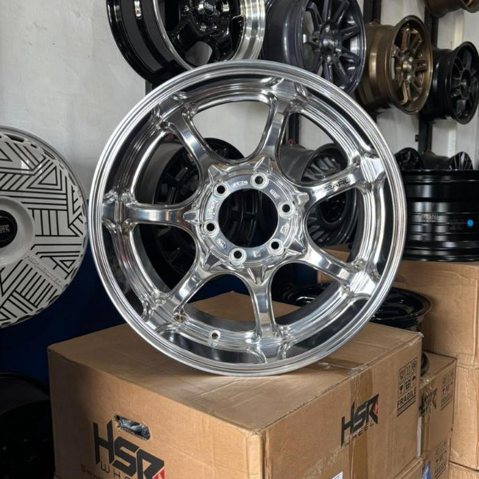 velg racing rgd2 r18 high polish fitmen pajero fortuner triton hilux everest