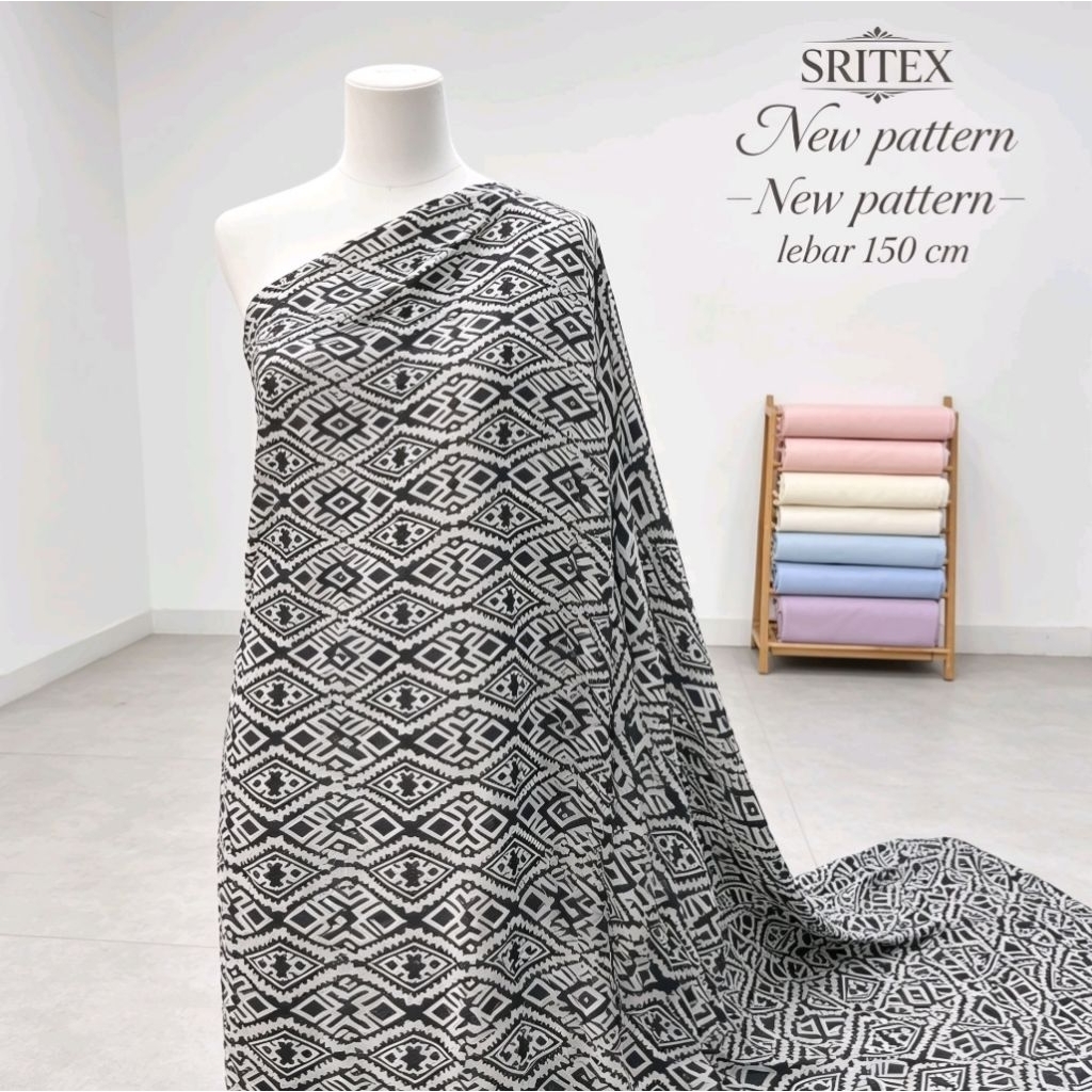 kain sifon - kain sifon motif - kain sifon motif etnik premium - kain sifon premium