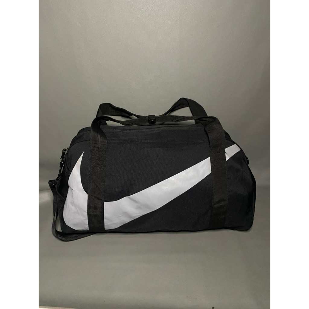 duffelbag centang medium 27 liter / NIKE DUFFEL BAG BIG SWOOSH / DUFFLE BAG NIKE BIG SWOOSH / NIKE G