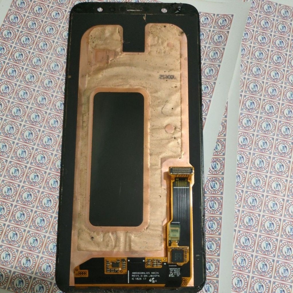 lcd Samsung A6 plus original copotan