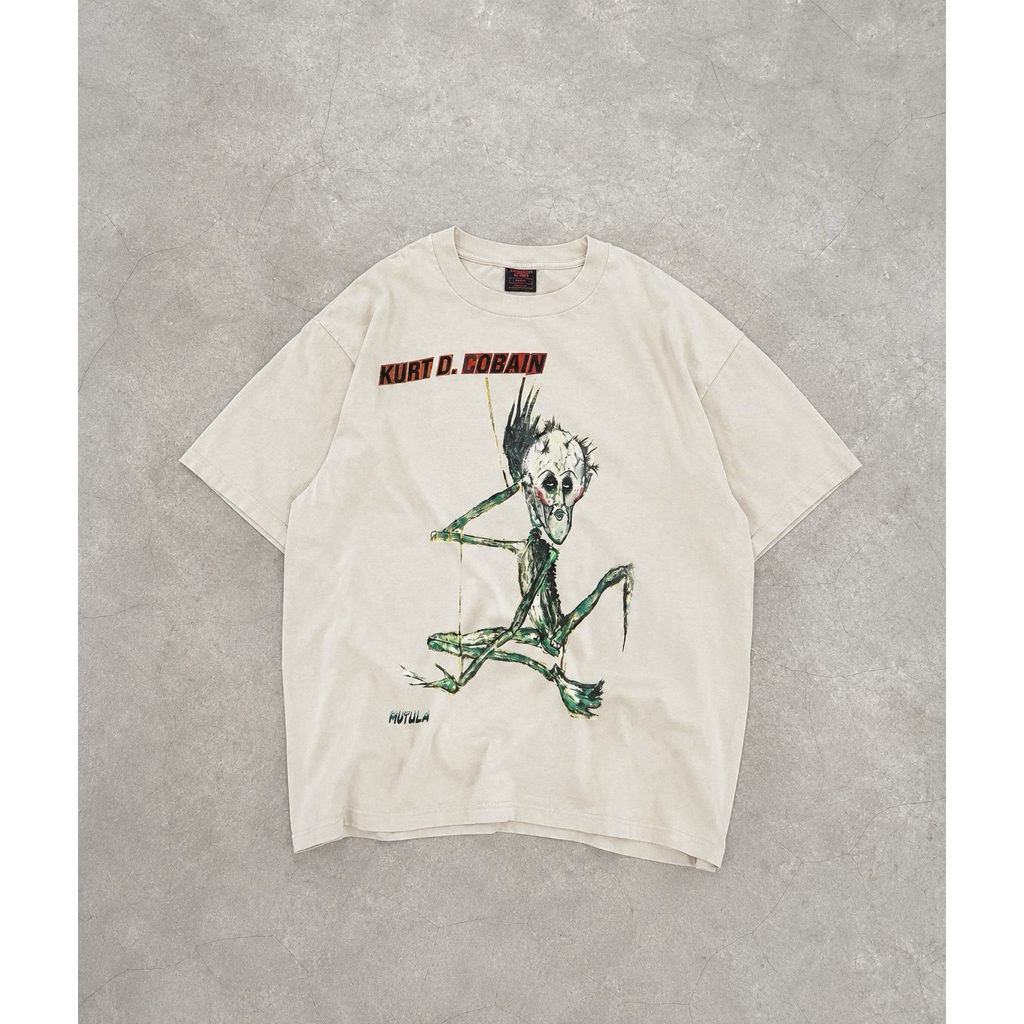 T-Shirt / Tees Bootleg GINSENGSTRIP Kurt Cobain Nirvana White Colour (NEW) | Bootleg GINSENG STRIP