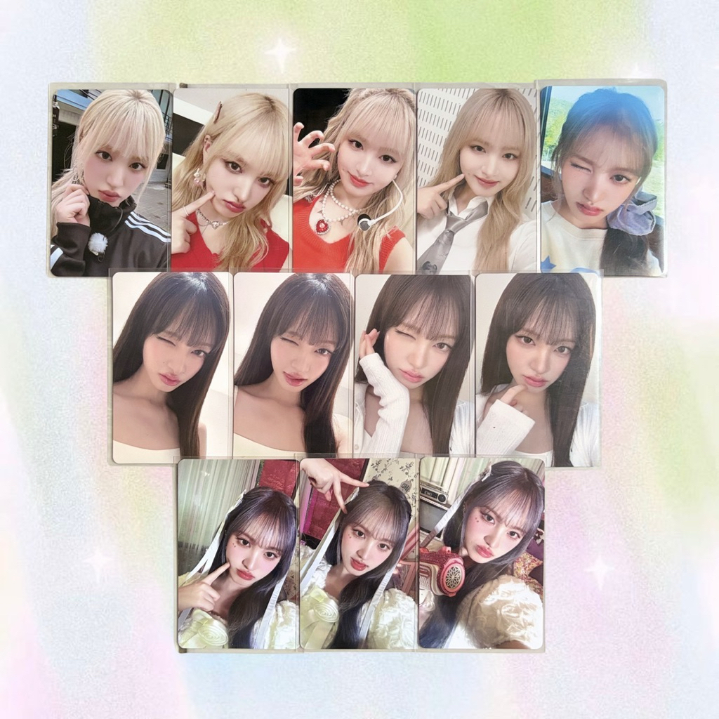{BACA DESKRIPSI} sell photocard aab ive liz i’ve mine japan switch md swih cinema snature dicon 