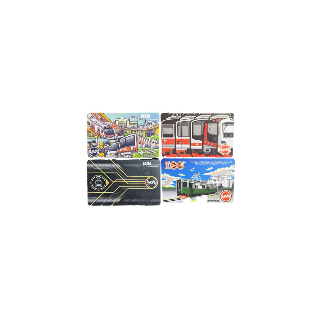 KARTU KERETA MULTI TRIP KAI KRL MRT LRT TERMURAH [SUPPORT NFC]