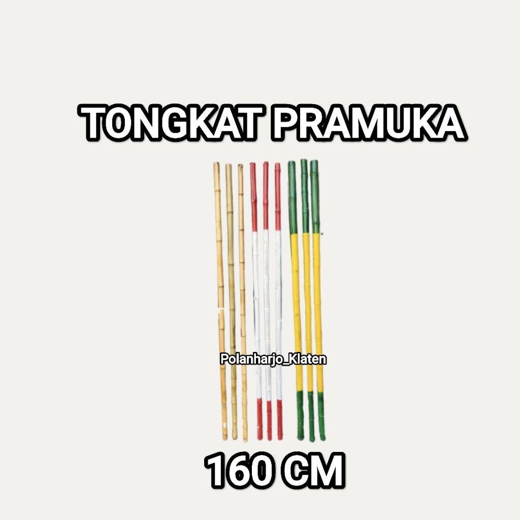 Tongkat Pramuka / Tongkat Bambu Cendani / Tongkat Pramuka HW