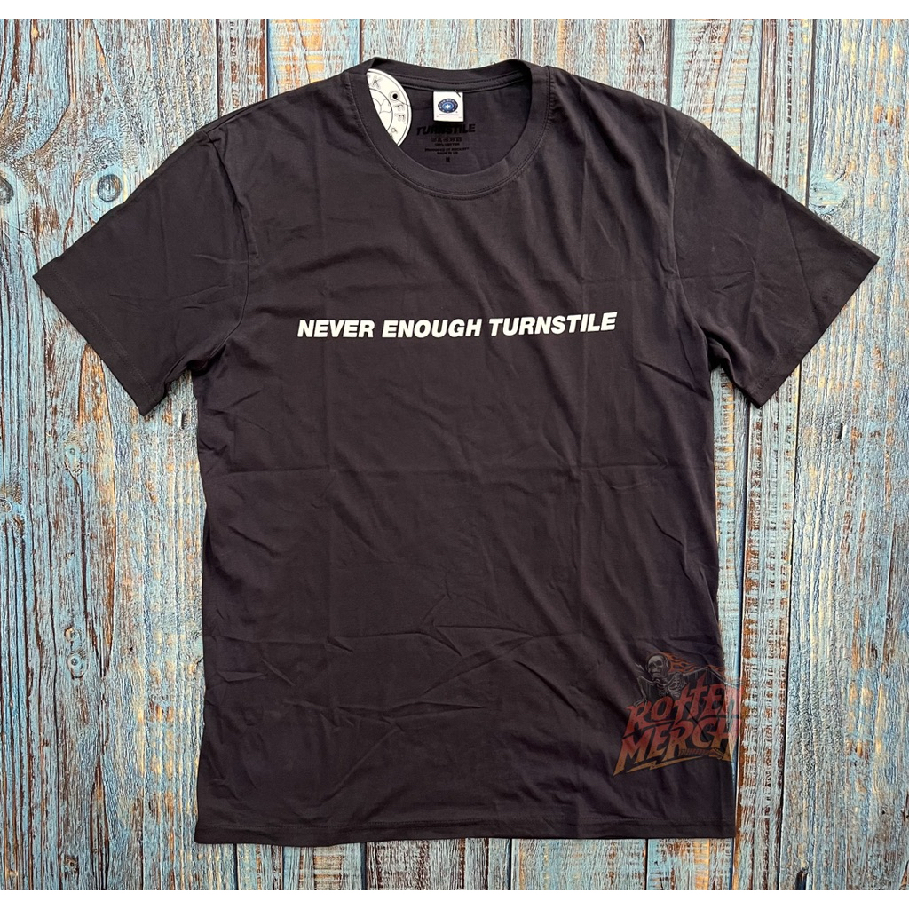 Kaos T-Shirt Band Turnstile - Never Enough Official Merchandis