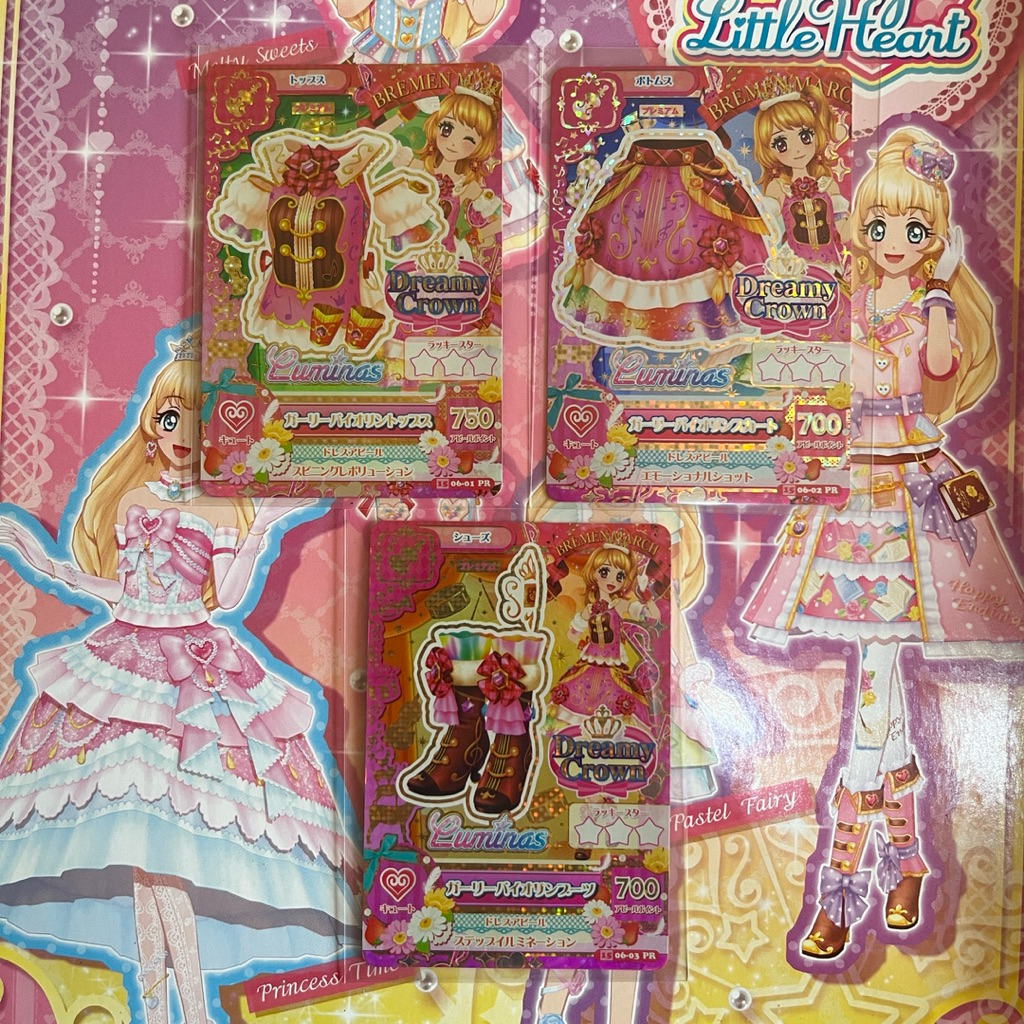 [OFFICIAL] PREMIUM KARTU AIKATSU GIRLY VIOLIN AKARI OOZORA DREAMY CROWN