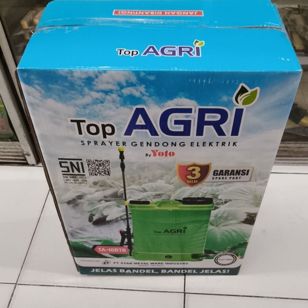 Sprayer Elektrik Top Agri 16 ltr