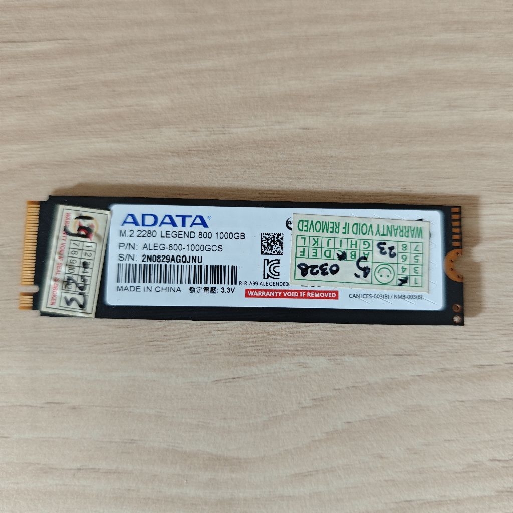 Jual ssd adata legend 800 1tb 76%