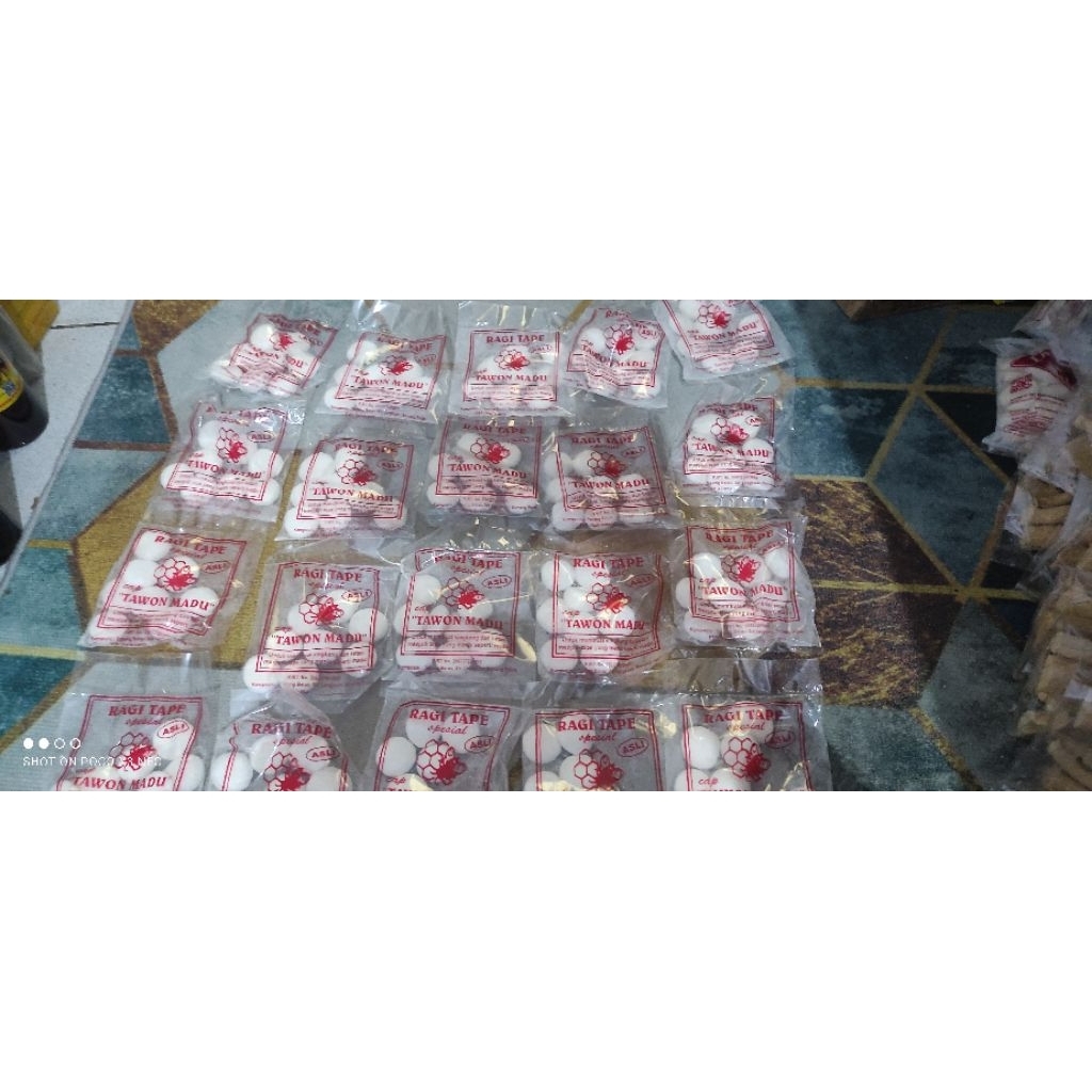 RAGI TAPE TERMURAH RAGI TAPE CAP TAWON MADU ORIGINAL // SPESIAL MANIS SEPERTI MADU (HANYA DIJUAL DIS