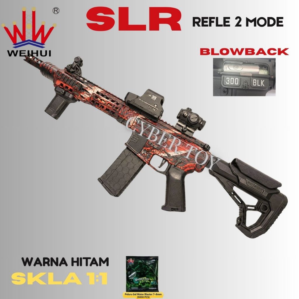 WEI HUI TOY MAINAN WGB SLR SERIES 2 BATREI 7,4 VOLT