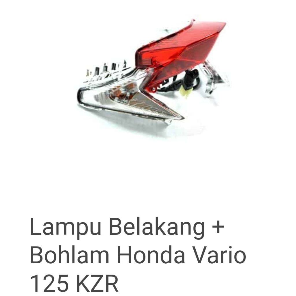 Lampu Belakang + Bohlam Honda Vario 125 KZR original 3370akzr602