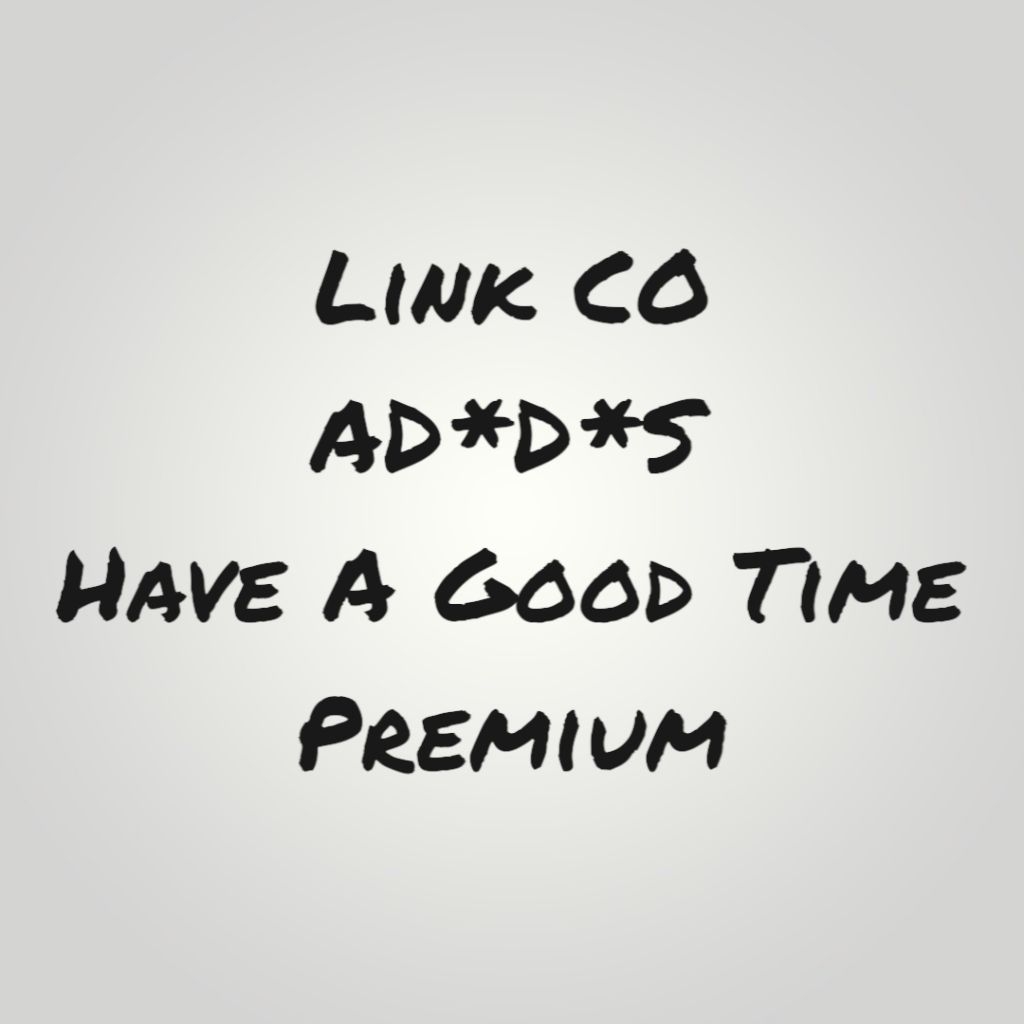 Kaos AD**AS Have A Good Time Premium