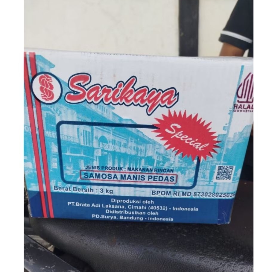 Samosa sarikaya 3 kg | Samosa manis pedas